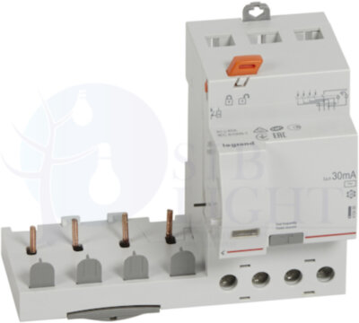Выключатель дифференциального тока 4P 40А 30мА DX-3 (тип AC) Legrand 410499