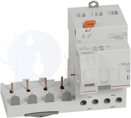 Выключатель дифференциального тока 4P 40А 30мА DX-3 (тип AC) Legrand 410499