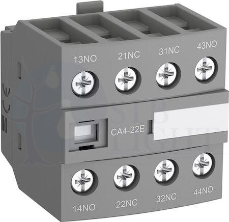 Блок контактный дополнительный CA4-22M (2НО+2НЗ) для контакторов AF09…AF38 ABB 1SBN010140R1122