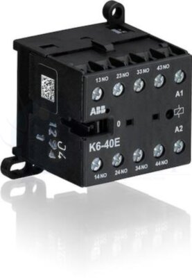 Миниконтактор K6-40-E 3A (400В AC3) катушка 42В АС ABB GJH1211001R0402