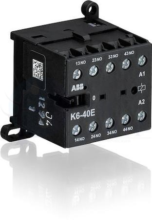 Миниконтактор K6-40-E 3A (400В AC3) катушка 42В АС ABB GJH1211001R0402