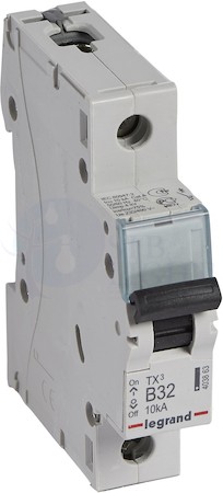 Автомат 1P 32А TX3 (10 кА, B) Legrand 403863