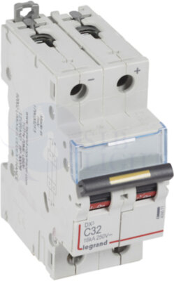 Автомат 2P 32А DX3 (10 кА, C) Legrand 409571