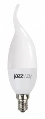 Лампа светодиодная PLED-SP CA37 9Вт свеча 3000К тепл. бел. E14 820лм 230В 489706 Jazzway 2859518