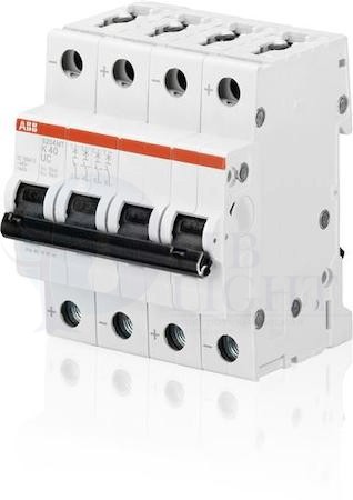 Автомат.выкл-ль 4-полюсной S204MT Z5UC ABB 2CDS274065R0358