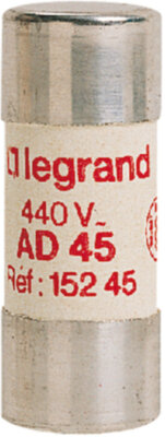 Цилиндр.предохр. 22X58, AD45 Legrand 015245