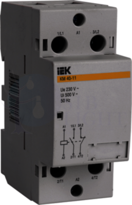 Контактор модульный КМ40-11 AC IEK MKK10-40-11