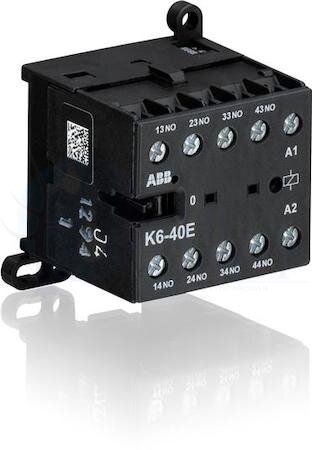 Миниконтактор K6-40-E 3A (400В AC3) катушка 48В АС ABB GJH1211001R0403