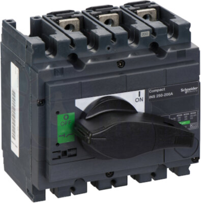 выключатель-разъеденитель INS250 200А 3П Schneider Electric 31102