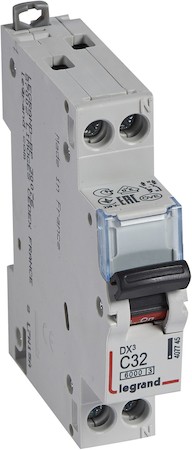 Автомат 2P 32А DX3 (10 кА, C) Legrand 407745