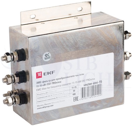 ЭМС-фильтры для преобразователя частоты 18,5-22 кВт EKF vector-emi-22