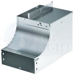 Угол вертикальный внутренний, переходник CSSS 90 осн. 150 H50 в комплекте с крепежными элементами и соединительными пластинами ДКС 37593K