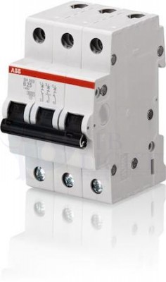 Автомат.выкл-ль 3-полюсной SH203 B 10 ABB 2CDS213001R0105
