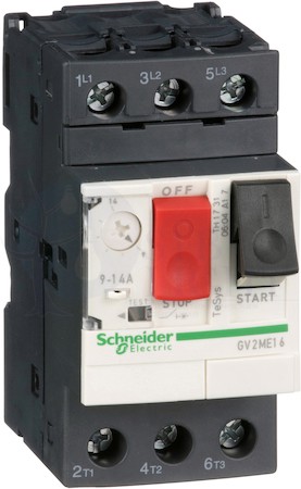 автоматический выключатель с комбинированным расцепителем 9-14А Schneider Electric GV2ME16