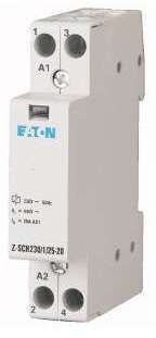 Контактор модульный, 1 полюс, 230В, 25А, 2НО, Z-SCH230/1/25-20 EATON 120853