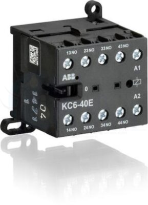 Миниконтактор K6-40-E 3A (400В AC3) катушка 60В DC ABB GJH1213001R0403