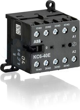 Миниконтактор K6-40-E 3A (400В AC3) катушка 60В DC ABB GJH1213001R0403