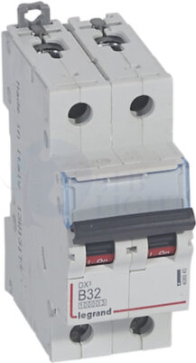 Автомат 2P 32А DX3 (16 кА, B) Legrand 408945