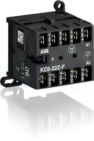 Миниконтактор KC-6-22Z-F 3A (400В AC3) катушка 24В DC ABB GJH1213003R0221