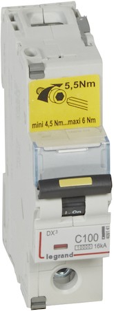 Автомат 1P 100А DX3 (16 кА, C) Legrand 409141