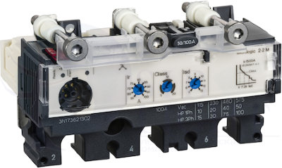 3П3T MICR.2.2M 100A РАСЦЕП. NSX100-250 Schneider Electric LV429170
