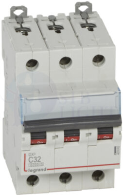Автомат 3P 32А DX3 (10 кА, C) Legrand 407862
