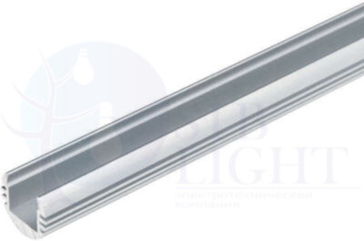 UFE-A07 SILVER 200 POLYBAG Подвесной профиль для светодиодной ленты, анодированный алюминий. Длина 200 см. ТМ Uniel Uniel UL-00000601