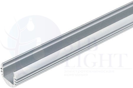 UFE-A07 SILVER 200 POLYBAG Подвесной профиль для светодиодной ленты, анодированный алюминий. Длина 200 см. ТМ Uniel Uniel UL-00000601
