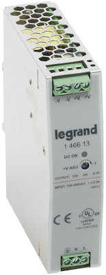 1-фазный Импульсный источник питания 12В 75Вт 6,3A Legrand 146613