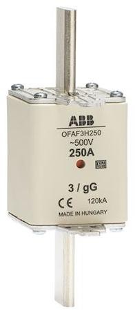Предохранитель OFAF3H300 300A тип gG размер3, до 500В ABB 1SCA022627R6430