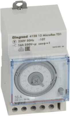 Программируемый ежедневный таймер 3М Legrand 412812