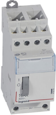 CX3 Имп.реле 24V 4F 16A Legrand 412414