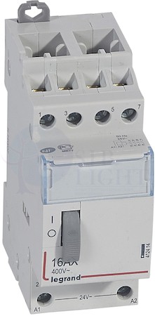 CX3 Имп.реле 24V 4F 16A Legrand 412414