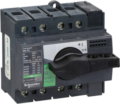 выключатель-разъеденитель INS40 4P Schneider Electric 28901