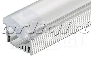 Профиль с экраном ALU-ASYMETRIC-2000 ANOD+FROST LENS Arlight 019270