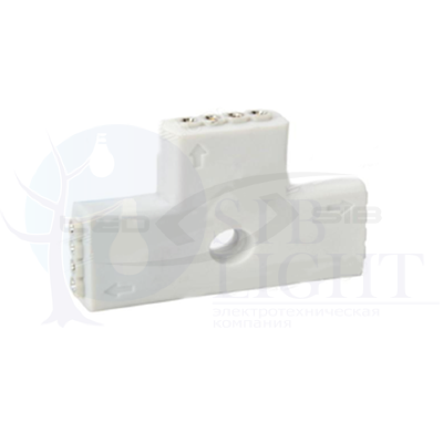 Коннектор Т- образный LS для СД ленты SMD 5050 RGB 4 PIN
