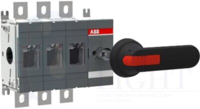 Рубильник OT400E30P до 400А 3-полюсный ABB 1SCA022727R4350