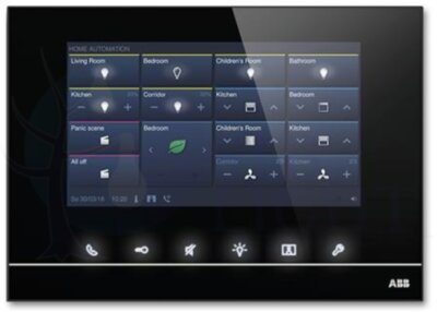 DP7-S-625 Панель управления free@homeTouch 7", чёрная ABB 2CKA008300A0357