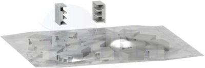 ЗАГЛУШКИ БОКОВЫЕ ДЛЯ ГРЕБЕНЧАТЫХ ШИНОК (A9N) 1П+H (40ШТ) Schneider Electric A9N21039