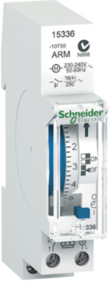 РЕЛЕ ВРЕМ. ЭЛ.МЕХ. IH 18MM 24ЧАСА 1КАНАЛ Schneider Electric 15336