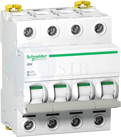 ВЫКЛЮЧАТЕЛЬ НАГРУЗКИ iSW 4П 100A Schneider Electric A9S65491