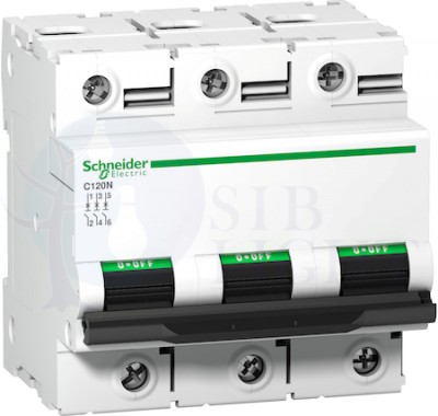 Автомат 3P 100А Acti 9 (10 кА, B) Schneider Electric A9N18350