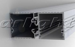Профиль с экраном ALU-BASE-PW35S-2000 ANOD+FROST AG Arlight 021947
