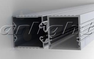 Профиль с экраном ALU-BASE-PW35S-2000 ANOD+FROST AG Arlight 021947