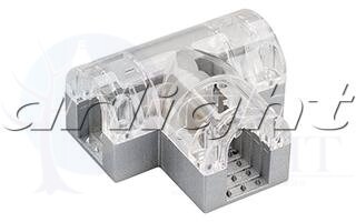 Соединитель тройной ARL-CLEAR-U15-2x90 (26x15mm) Arlight 022703