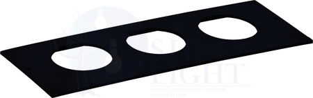 Приборная рамка ONFLOOR 80/3 IEK KNR-80-03-7012