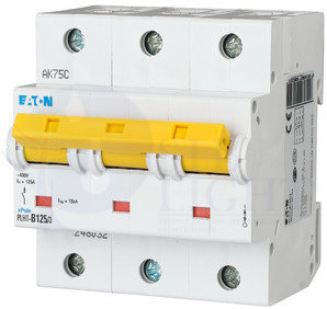 Выключатель автоматический модульный 3п C 125А 20кА PLHT EATON 248041