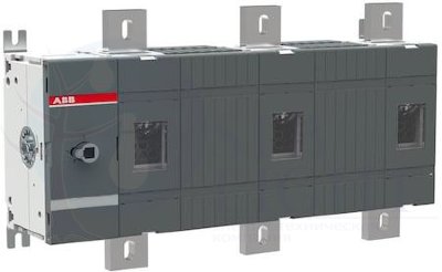 Рубильник OT1250E03W8 1250А 3х-полюсный (без ручки управления и переходника) с увеличенными межфазными расстояниями 185мм ABB 1SCA022871R8460