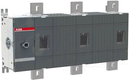 Рубильник OT1250E03W8 1250А 3х-полюсный (без ручки управления и переходника) с увеличенными межфазными расстояниями 185мм ABB 1SCA022871R8460