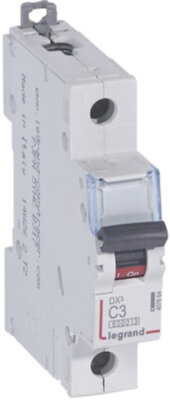 Автомат 1P 3А DX3 (10 кА, C) Legrand 407664